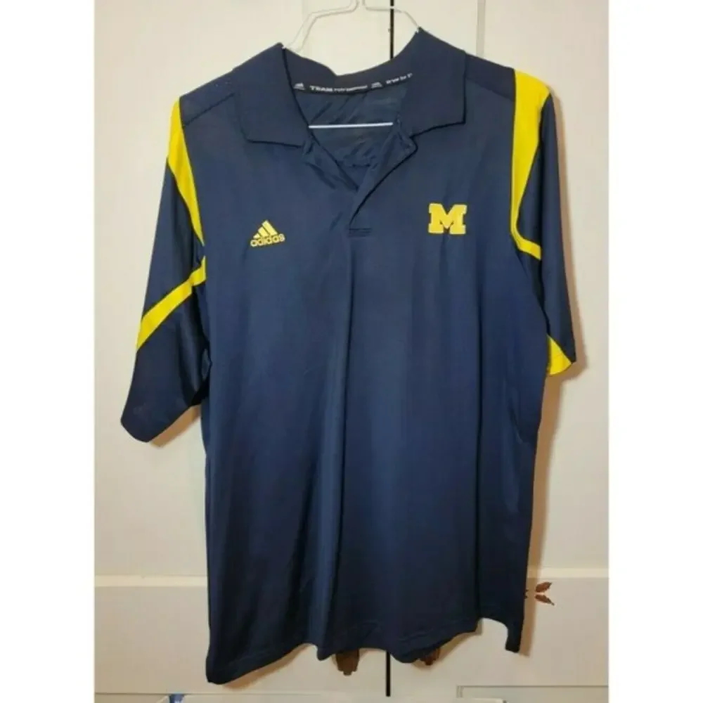 Men XL NCAA Official Adidas Performance Short Slee‎